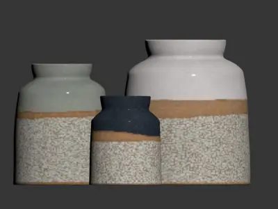 Farm Table Vase 3D model