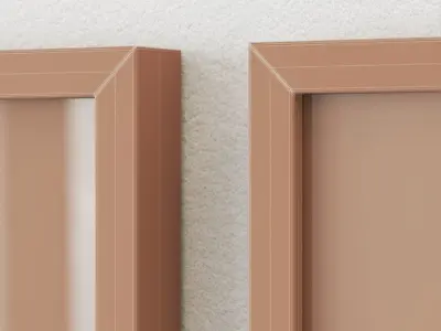 Gallery Wall 65 3D model