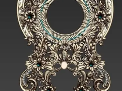 Decorative Ornamental62 3D model
