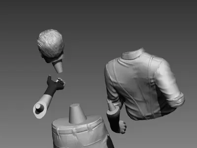 Enzo Ferrari Manager Car 3D print model