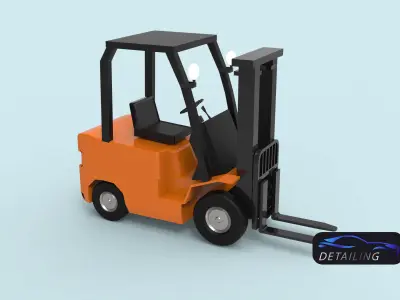 FORKLIFT FOR 3D PRINTING 3D model