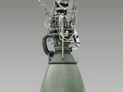 Rocket Engine 3D model