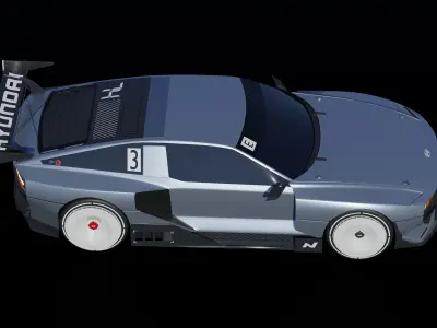 Hyundai N-Vision 74 3D model