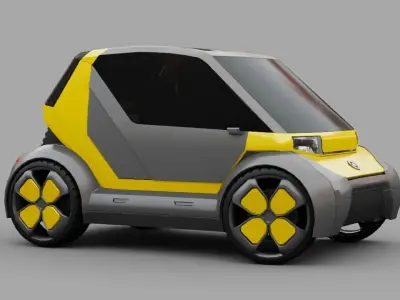 City Car Mini  3D model