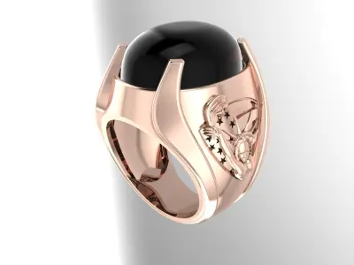 Men Ring 158 3D print model