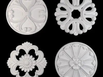 Rosettes 15 3D model