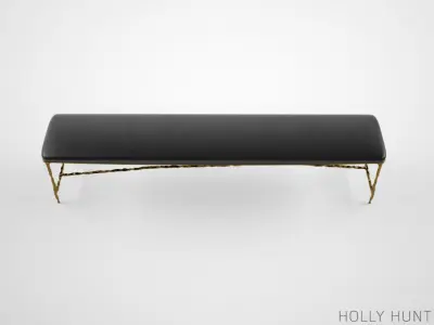 Holly Hunt VL bench 3D model