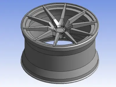 Simple Rim Model 3D print model