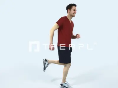 Virtue 02L Running Jogging Football Sports Man Low-poly 3D model purchase