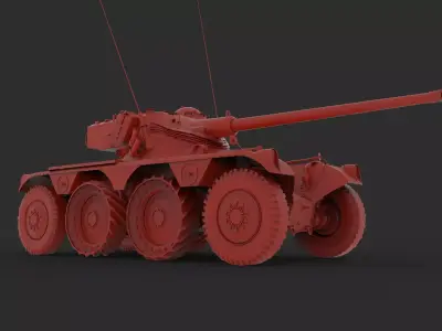 Panhard EBR 3D print model