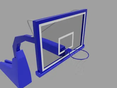 Basketball hoop 3D model