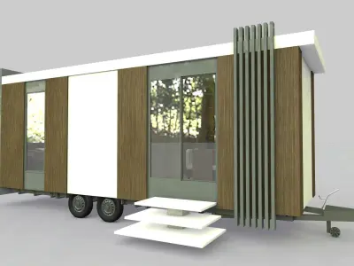 Tiny House 01 3D model