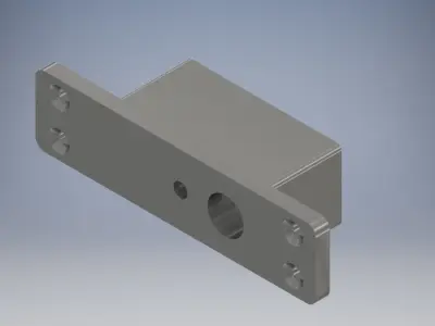 Top Pivot Hinge 3D print model