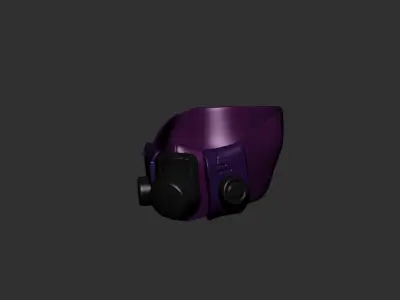 GAS MASK high poly sculpt 3d printable  3D model
