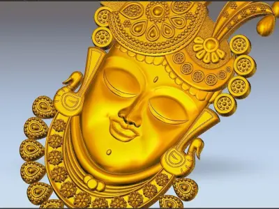 SHREENATH JI 3D model