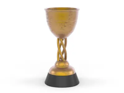 Cups Trophy 3D model 25