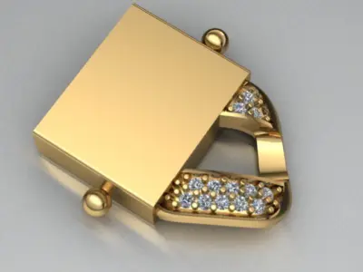  gold bracelets print model 3D print model