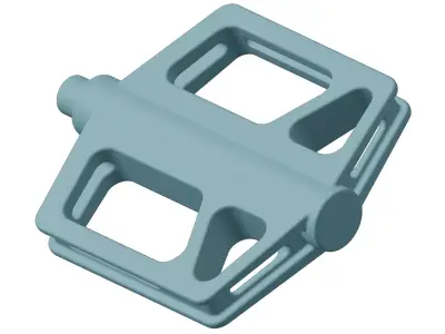 Plastic Premium Bike Pedal Toy 3D model