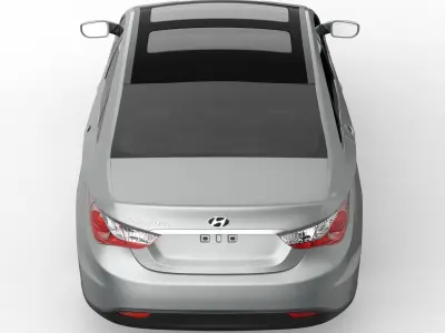 Hyundai Sonata 2013  3D model
