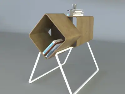Decorative Table Low-poly 3D model buy