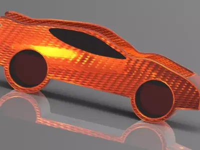 soap box derby car soap box derby soap box car kit soap Low-poly 3D model