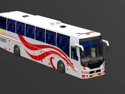 City Bus 3D model
