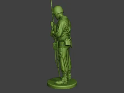 American engineer soldier ww2 Talk Radio A9 3D print model