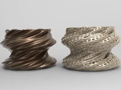 Vase Voronoi 15 3D print model