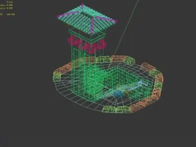 Game Graveyard entrance 063 3D model