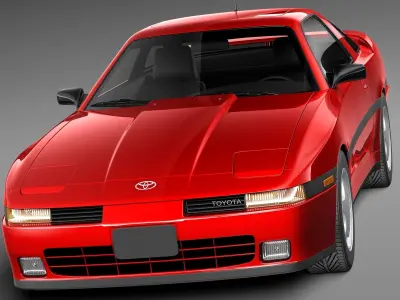 Toyota Supra Mk3 1986-1993 3D model