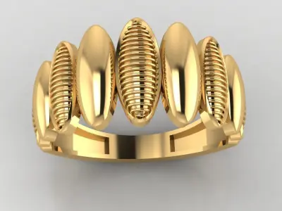 Woman Rings 3D print model
