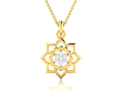 Women Pendant 3dm STL FBX OBJ Render Details 3D print model purchase