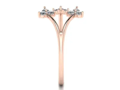 Jewelry Female Ring 3D print model purchase