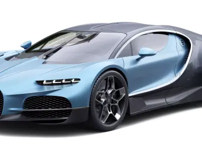 Bugatti Tourbillon 3D model