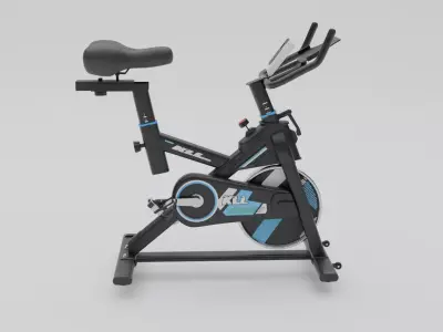 Gym Equipment Low-poly 3D model