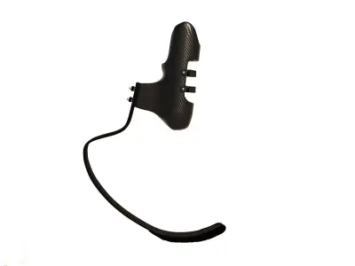 Running prosthesis 3D model