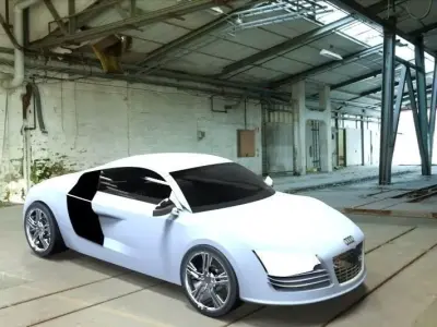 Audi R8 3D model