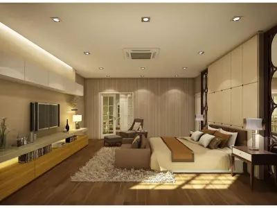 bedroom 23 3D model