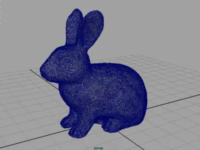 Rabbit Low-poly 3D model