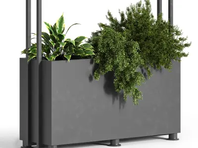 Indoor Plant Set 10 3D model