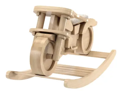 Leanne Ford Motorcycle Ride On 3D model