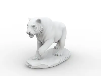 Tiger 3D Print Model 3D print model