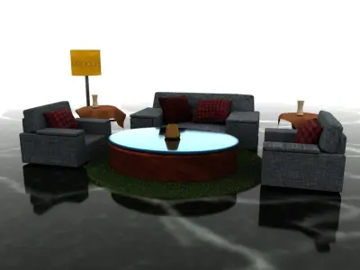 Sofa Furniture 3D model