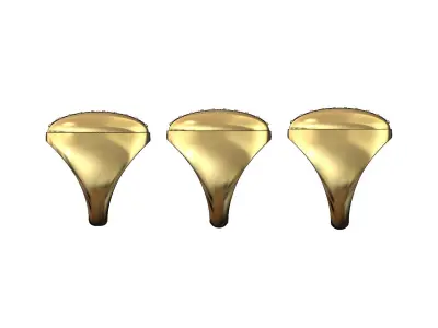 Diamond oval orb dome ring US sizes 8 9 10 3D print model