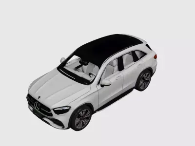 Mercedes-Benz GLC EV 2026 3D model 3D model