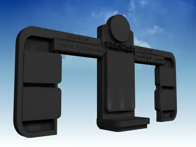 Fair Gate exhibition Event a384c 3D model