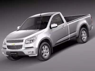 Chevrolet Colorado Regular Cab CG 2012 3D model