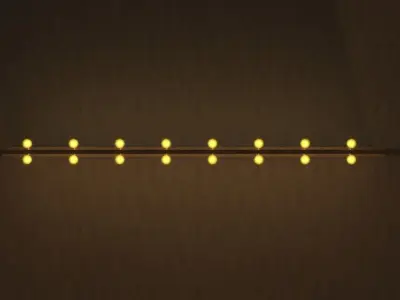 Arabic Traditional Wall  3D model