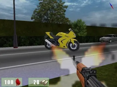 Kawasaki Ninja 250R Low-poly 3D model