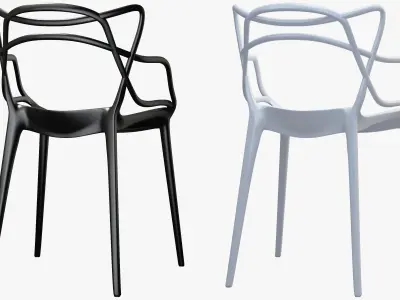 Kartell Masters chair 3D model